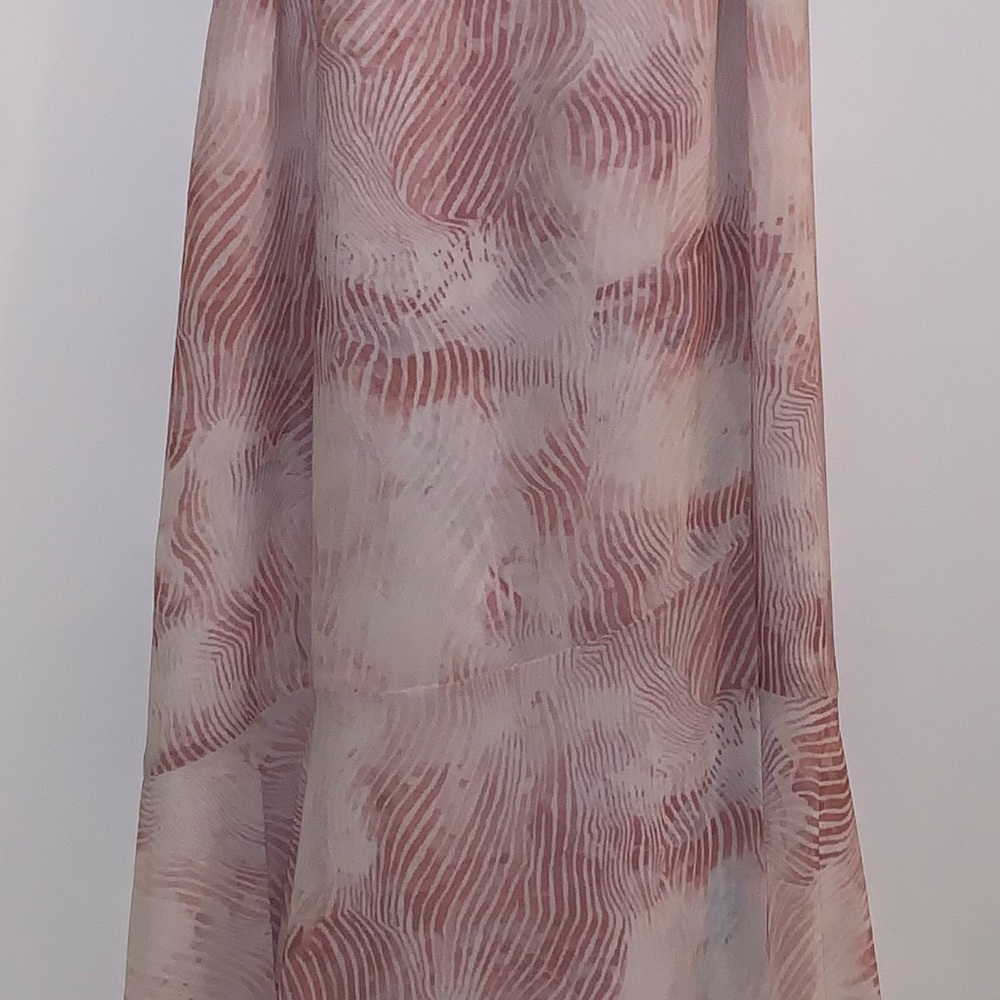 Dynamite Pink and Cream Patterned Dress